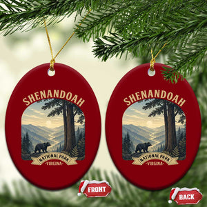 Shenandoah National Park Ceramic Ornament Vintage Virginia Nature Mountain Bear TS14 Print Your Wear