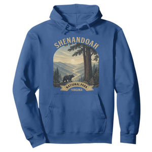 Shenandoah National Park Hoodie Vintage Virginia Nature Mountain Bear TS14 Royal Blue Print Your Wear