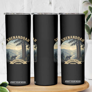 Shenandoah National Park Skinny Tumbler Vintage Virginia Nature Mountain Bear TS14 Print Your Wear