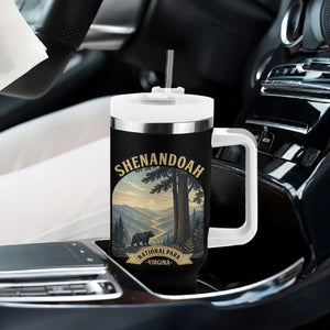 Shenandoah National Park Tumbler With Handle Vintage Virginia Nature Mountain Bear TS14 Print Your Wear