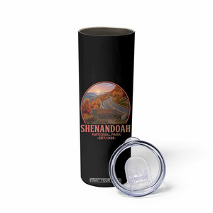 Shenandoah National Park Skinny Tumbler Vintage Virginia Mountain Landscape TS14 Print Your Wear
