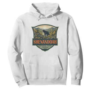 Shenandoah National Park Hoodie Virginia Black Bear Mountain TS14 White Print Your Wear