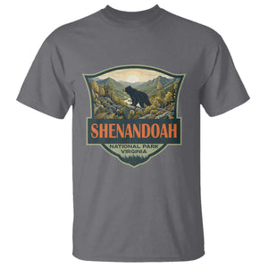 Shenandoah National Park T Shirt Virginia Black Bear Mountain TS14 Charcoal Print Your Wear