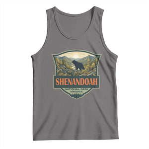 Shenandoah National Park Tank Top Virginia Black Bear Mountain TS14 Deep Heather Print Your Wear