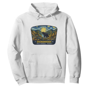 Shenandoah National Park Hoodie Starry Night Virginia Bear Mountain TS14 White Print Your Wear