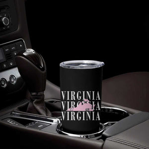 Virginia State Map Tumbler Cup East Coast State Pride Travel Gift