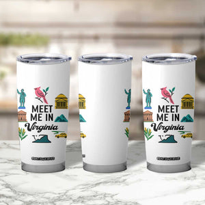 Meet Me in Virginia Tumbler Cup Travel Souvenir East Coast State Pride TS14 Print Your Wear