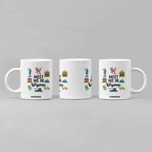 Meet Me in Virginia Coffee Mug Travel Souvenir East Coast State Pride TS14 Print Your Wear