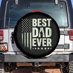 Best Dad Ever Spare Tire Cover Military Camo American Flag Father's Day