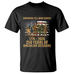 250 Years Anniversary T Shirt Patriotic USA Army Us Military