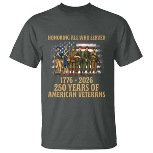 250 Years Anniversary T Shirt Patriotic USA Army Us Military