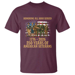 250 Years Anniversary T Shirt Patriotic USA Army Us Military