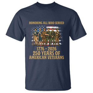 250 Years Anniversary T Shirt Patriotic USA Army Us Military