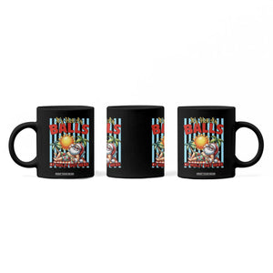 Hawaiian Christmas In July Coffee Mug It's Hot as Balls of Holly Out Here