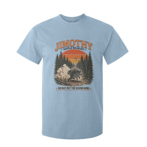 Jimothy Raccoon Seattle Meme T Shirt For Kid Viral Trash Panda Do Not Pet The Round King
