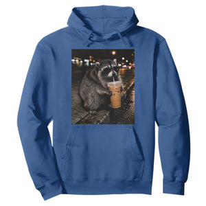 Jimothy Raccoon Seattle Drinking Iced Coffee Meme Hoodie Viral Trash Panda Seattle Animal Meme