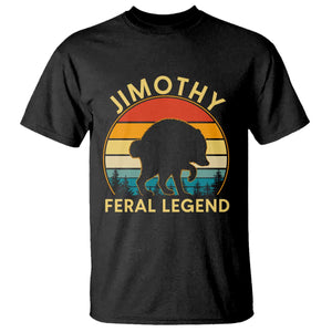 Jimothy Raccoon Seattle T Shirt Funny Seattle Feral Legend Animal Meme