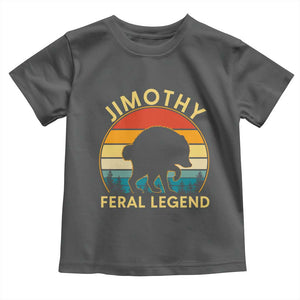 Jimothy Raccoon Seattle Toddler T Shirt Funny Seattle Feral Legend Animal Meme