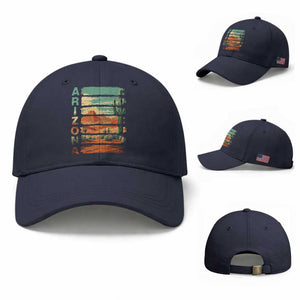 Arizona Desert Cactus Saguaro National Park Retro Baseball Cap