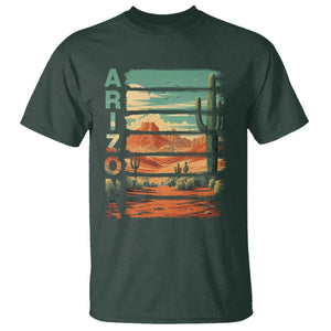 Arizona Desert Cactus Saguaro National Park Retro T Shirt
