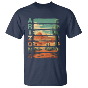 Arizona Desert Cactus Saguaro National Park Retro T Shirt
