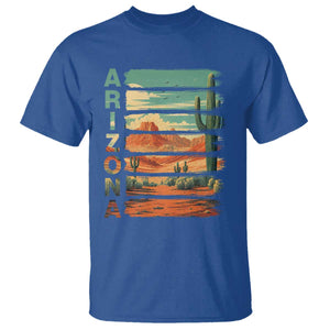 Arizona Desert Cactus Saguaro National Park Retro T Shirt