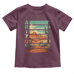 Arizona Desert Cactus Saguaro National Park Retro Toddler T Shirt