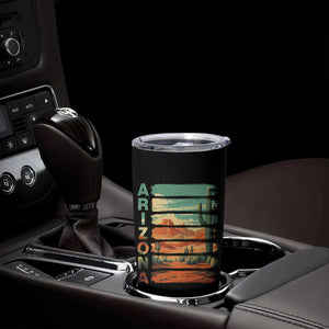 Arizona Desert Cactus Saguaro National Park Retro Tumbler Cup