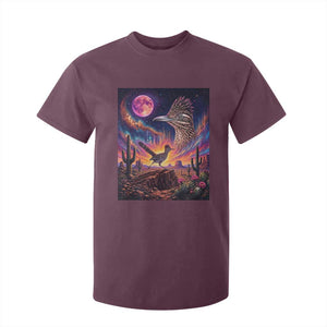 Arizona Roadrunner Vintage Desert Moon Retro Cactus T Shirt For Kid 90s Southwest Wildlife Bird Animal Lover