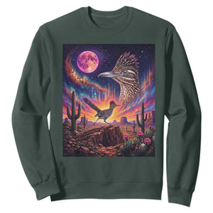Arizona Roadrunner Vintage Desert Moon Retro Cactus Sweatshirt 90s Southwest Wildlife Bird Animal Lover