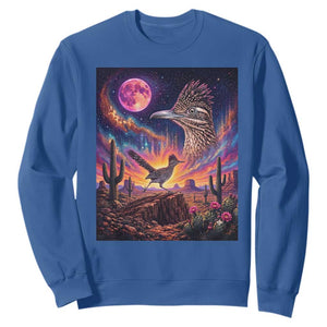 Arizona Roadrunner Vintage Desert Moon Retro Cactus Sweatshirt 90s Southwest Wildlife Bird Animal Lover