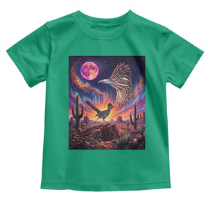 Arizona Roadrunner Vintage Desert Moon Retro Cactus Toddler T Shirt 90s Southwest Wildlife Bird Animal Lover