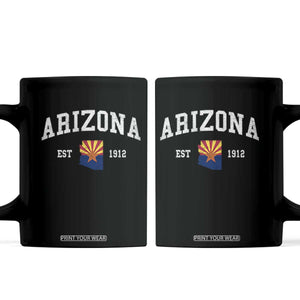 Arizona State Flag Grand Canyon State Established 1912 Coffee Mug