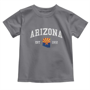 Arizona State Flag Grand Canyon State Established 1912 Toddler T Shirt