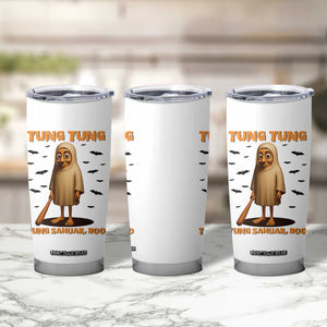 Funny Italian Brainrot Halloween Tumbler Cup Tung Tung Tung Sahur Meme TS14 Print Your Wear