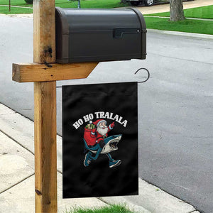 Tralalero Tralala Christmas Meme Garden Flag Santa Xmas Ho Ho Ho TS14 Print Your Wear