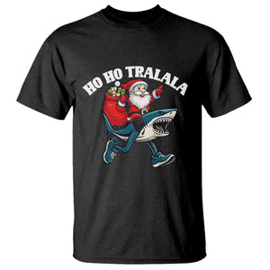 Tralalero Tralala Christmas Meme T Shirt Santa Xmas Ho Ho Ho TS14 Black Print Your Wear