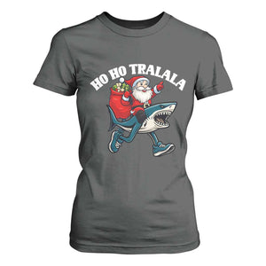Tralalero Tralala Christmas Meme T Shirt For Women Santa Xmas Ho Ho Ho TS14 Dark Heather Print Your Wear