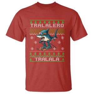 Tralalero Tralala Christmas Meme T Shirt Snowboard Ugly Xmas TS14 Red Print Your Wear