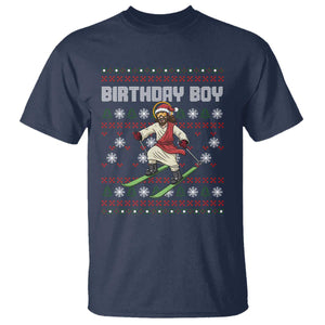Jesus Christmas Meme T Shirt Snowboard Birthday Boy Ugly Xmas TS14 Navy Print Your Wear