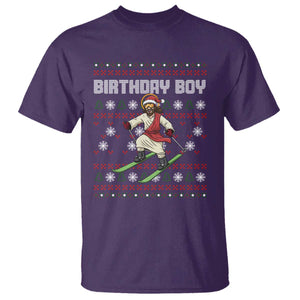 Jesus Christmas Meme T Shirt Snowboard Birthday Boy Ugly Xmas TS14 Purple Print Your Wear