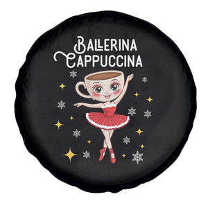 Ballerina Cappuccina Christmas Spare Tire Cover Italian Brainrot Meme TS14 Print Your Wear