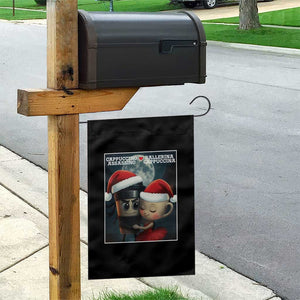 Funny Christmas Couple Garden Flag Italian Brainrot Meme TS14 Print Your Wear