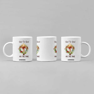 Cross Christian Christmas Coffee Mug God Is Good All The Time TS14 Print Your Wear
