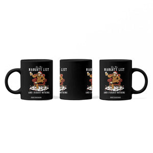 Funny Bigfoot Christmas Coffee Mug On The Naughty List And I Regret Nothing TS14 Print Your Wear