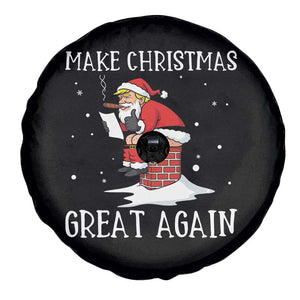Funny Santa Trump Spare Tire Cover Make Christmas Great Again TS14 Print Your Wear