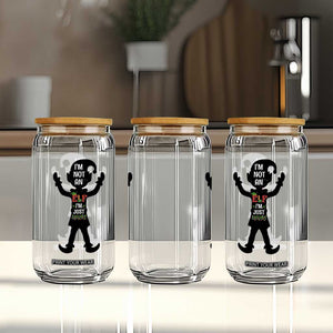 Funny Christmas Matching Family Glass Can I Am Not An Elf Im Just Short TS14 Print Your Wear