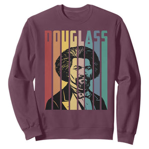 Frederick Douglass Sweatshirt American Black History TS14 Maroon Print Your Wear
