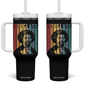 Frederick Douglass Tumbler With Handle American Black History TS14 One Size: 40 oz Black Print Your Wear