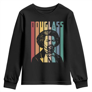 Frederick Douglass Youth Sweatshirt American Black History TS14 Black Print Your Wear